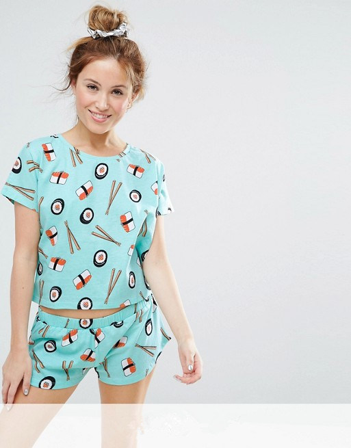 Custom Women′s All Over Printing Pajamas