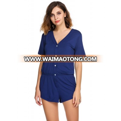 Fancy Pajamas Set for Woman Short Pajamas Ladies Onesies Pajamas