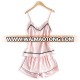 Women Nightwear Silk Satin Pajamas Set