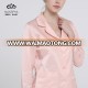 Women High Quality Silk Cotton Long Sleeve Turn Down Collar Front Buttons Pajamas Set